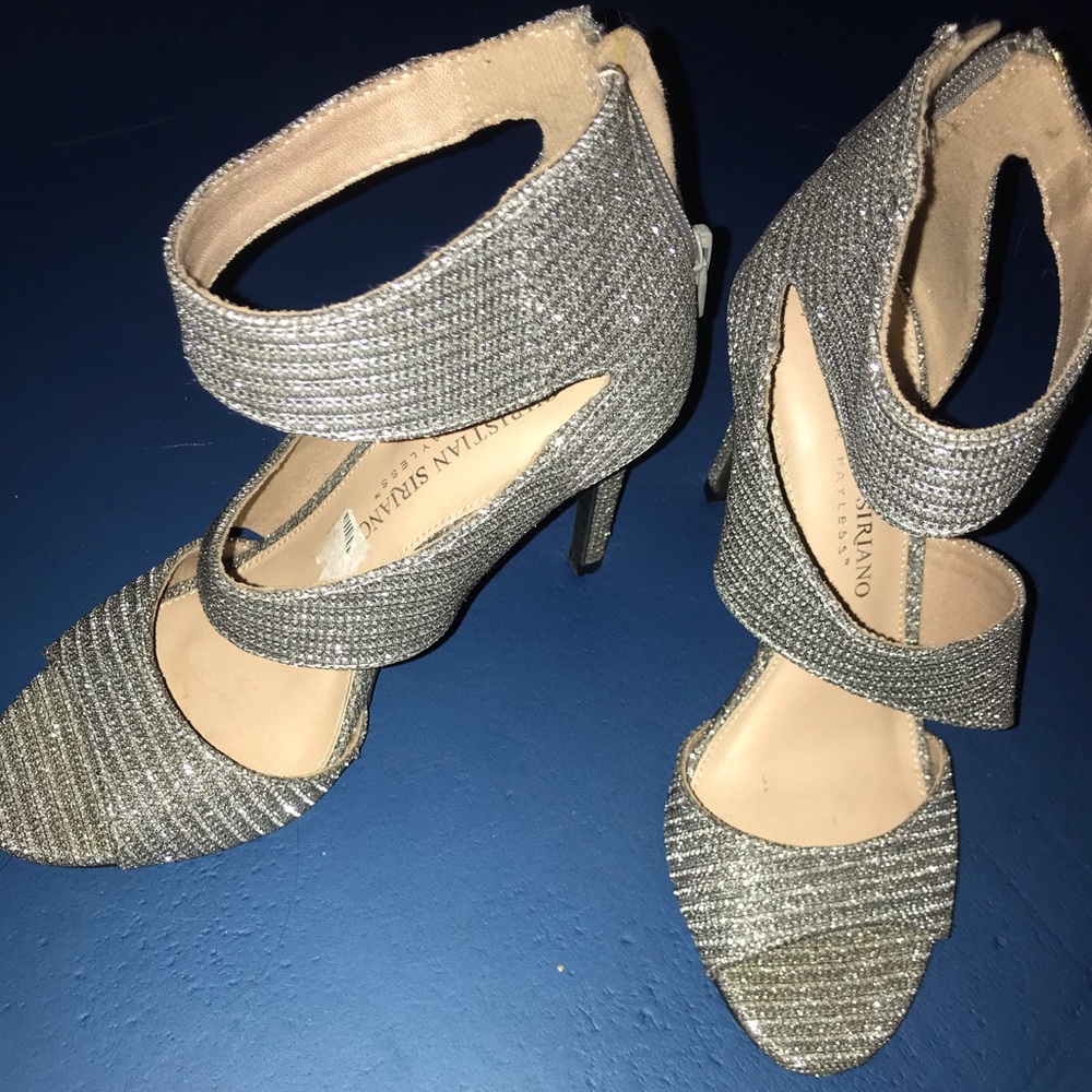 Silver heels
